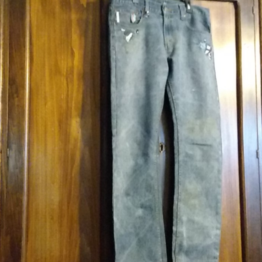 Helicustom Levi's men's denim jeans